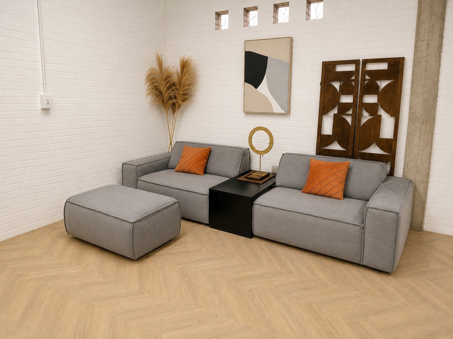 Hoekbank | Modern | FEST Amsterdam, Huis en Inrichting, Driepersoons, 75 tot 100 cm, Ophalen of Verzenden, Zo goed als nieuw