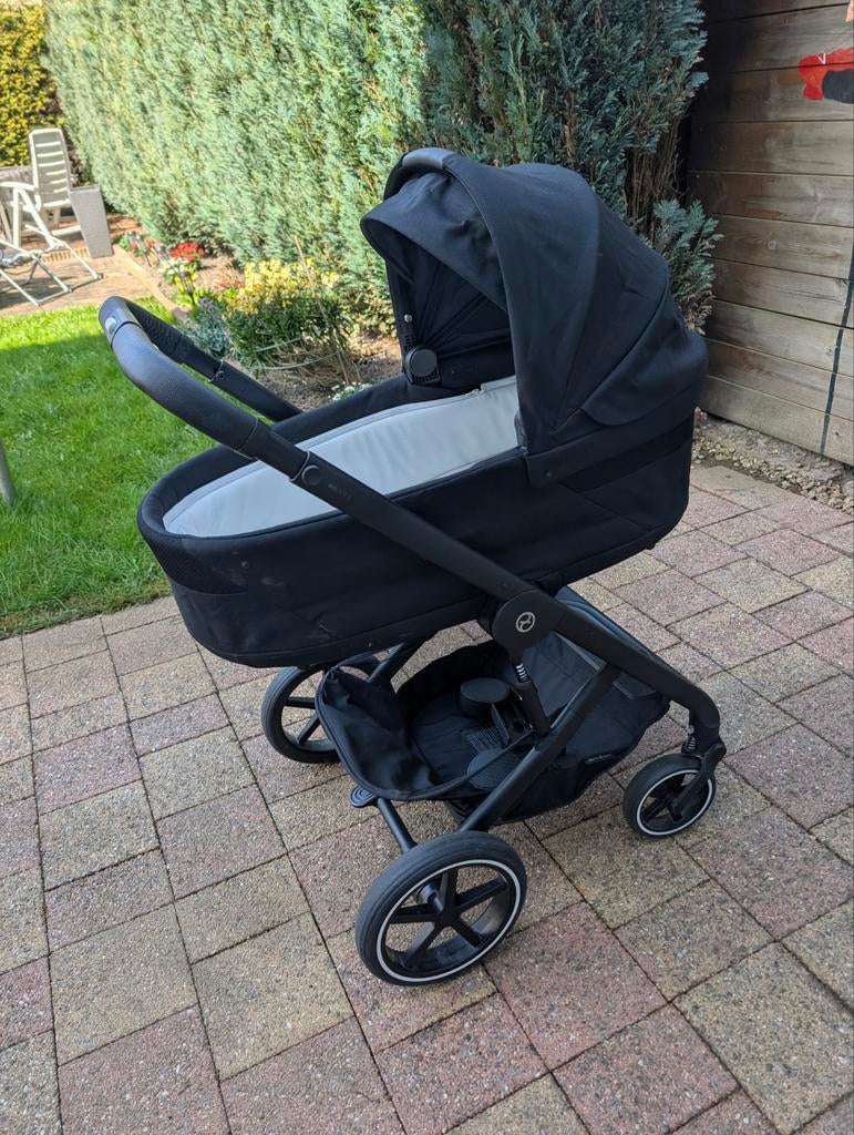 Cybex Balios S Lux + adapters (windscherm zit er ook bij), Gebruikt, Verstelbare duwstang, Ophalen, Kinderwagen