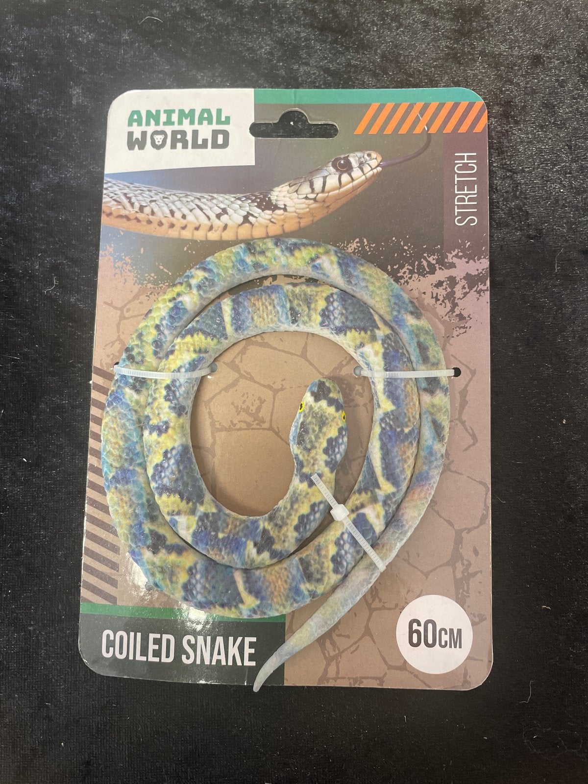 Animal World Stretch Slang Speelgoed - 60cm, Ophalen of Verzenden, Nieuw, Jongen of Meisje