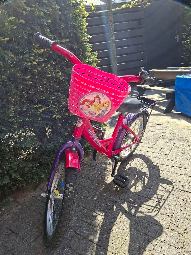 Meisjesfiets loeki 16 inch, Ophalen, Gebruikt