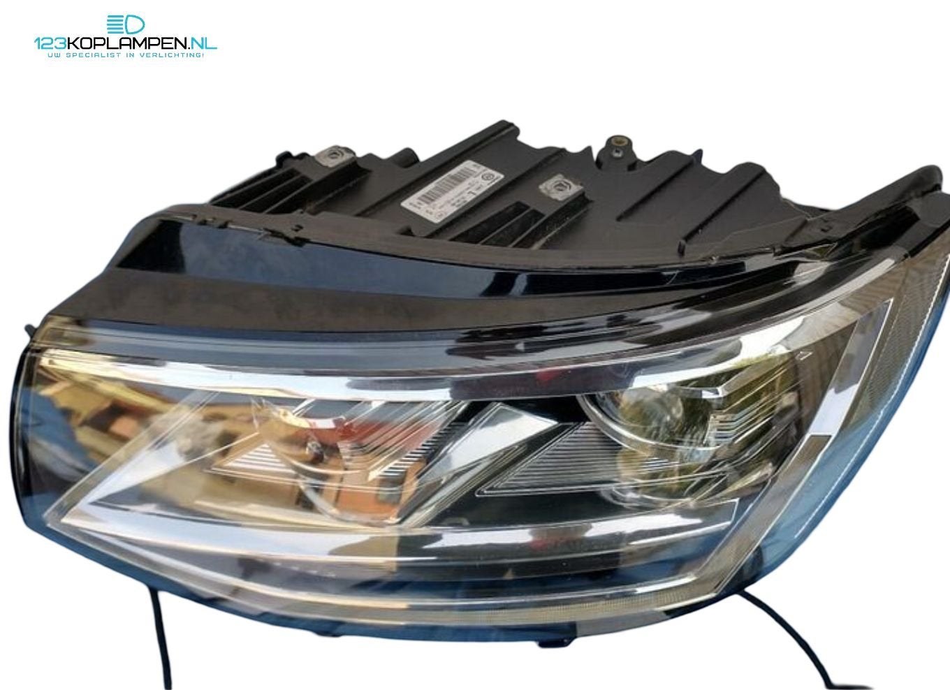 VW Volkswagen T6 7E1 Full Led koplamp + adapter / omvormkabe, Gebruikt, -, Volkswagen, -
