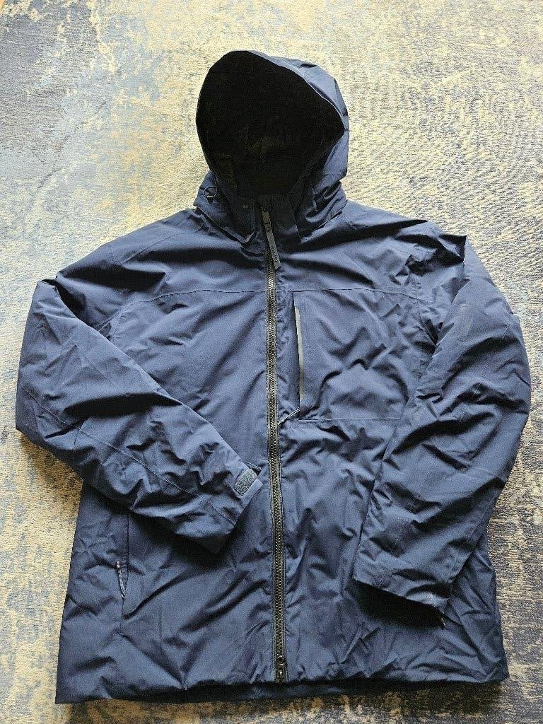 Blauw Tenson Herenjack, wind- en waterdicht (Maat XXL), Kleding | Heren, Blauw, Overige maten, Ophalen of Verzenden, Zo goed als nieuw
