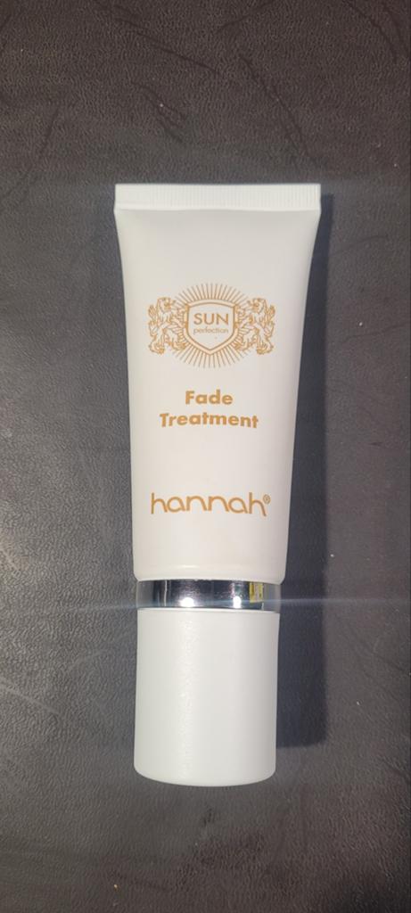 Nieuw 50%- Hannah Fade Treatment SPF 10 Zonnebrandcrème 60ml, Ophalen of Verzenden, Nieuw, Gehele gezicht, Verzorging