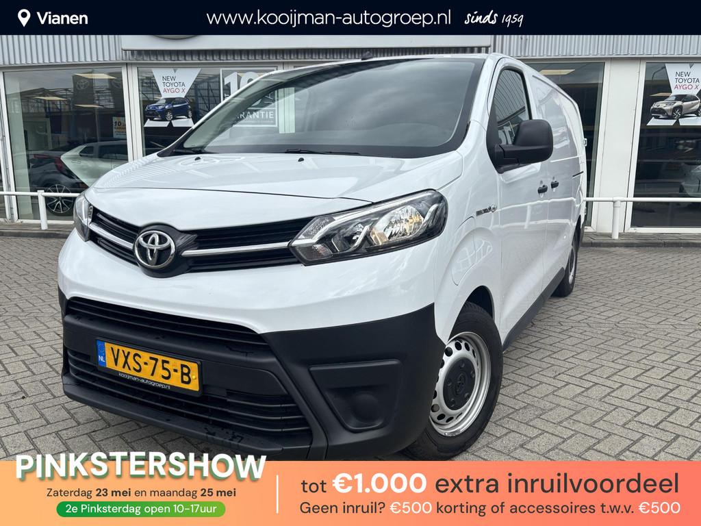 Toyota PROACE Electric Worker Live Extra Range Long 75 kWh S, Auto's, Bestelauto's, 330 km, Gebruikt, Origineel Nederlands, 2028 kg