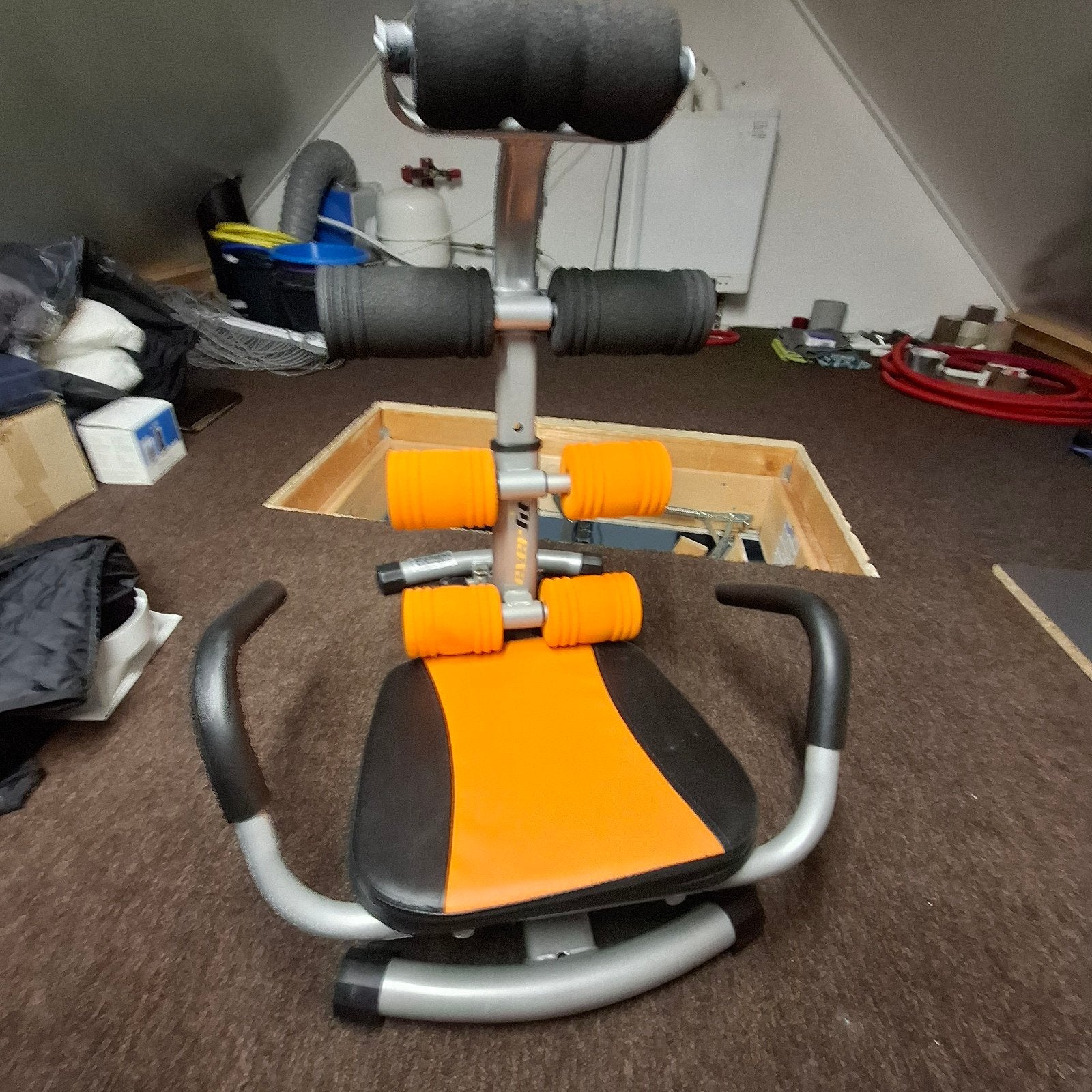 Ab Trainer / Buikspiertrainer - Zo goed als nieuw, Sport en Fitness, Ophalen of Verzenden