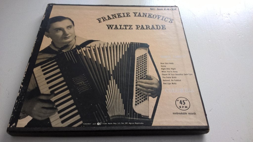 FRANKIE  YANKOVIC,S   WALTZ   PARADE, Cd's en Dvd's, Boxset, Gebruikt, Overige genres, 7 inch