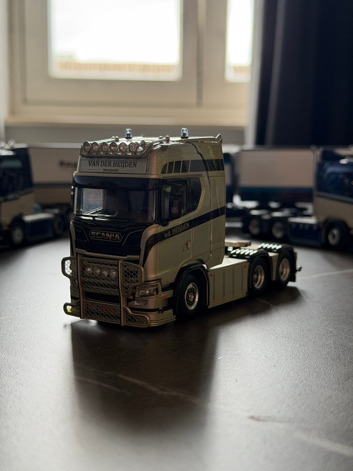 Wsi scania s van der heijden, Hobby en Vrije tijd, Ophalen of Verzenden, Zo goed als nieuw, Bus of Vrachtwagen, Wsi
