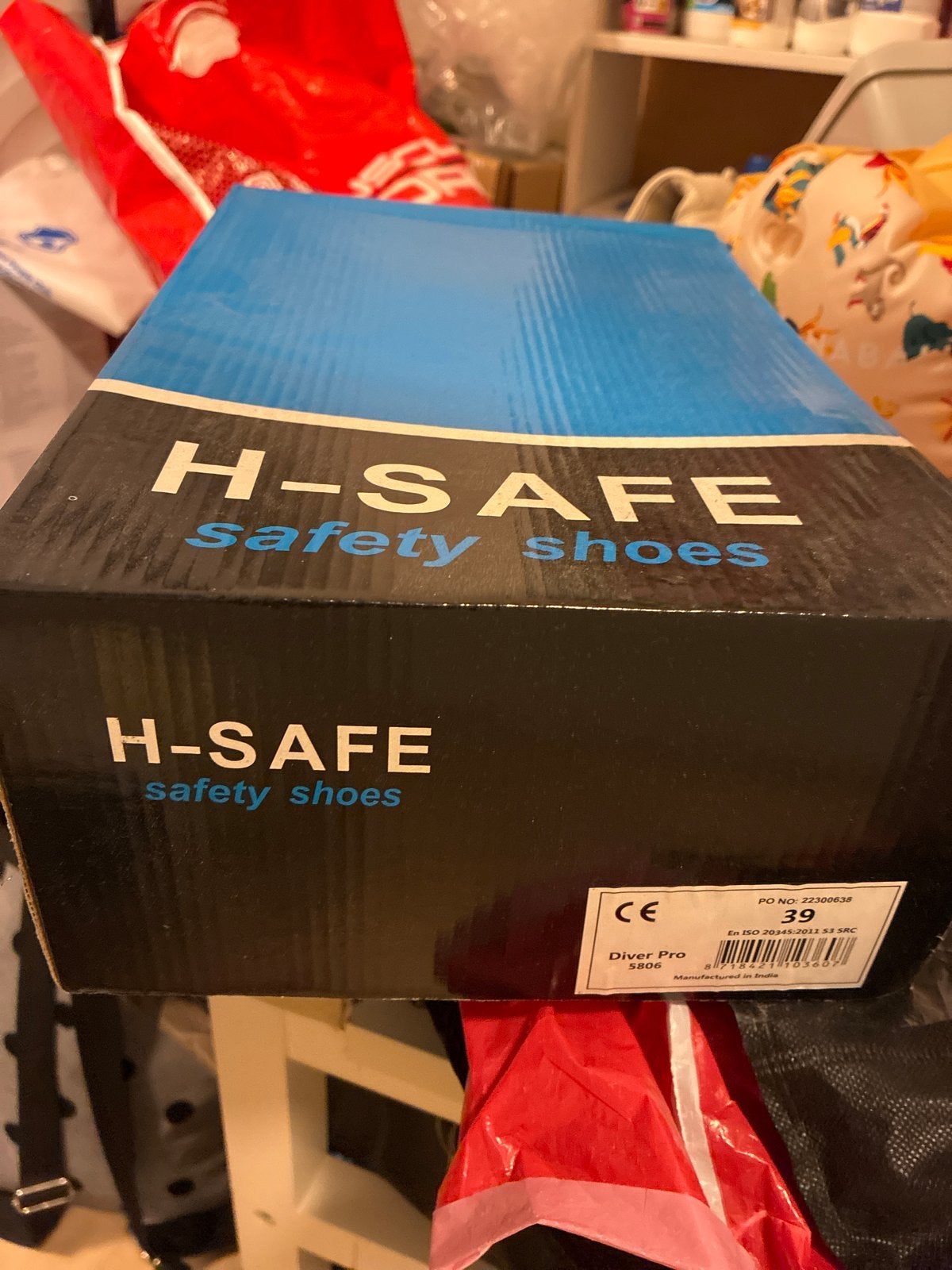 H-SAFE Veiligheidsschoenen, maat 39 - Zo goed als nieuw, Ophalen, Zo goed als nieuw