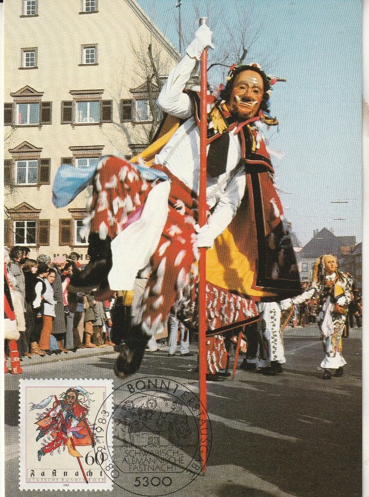 Duitsland Swabisch-Alemannische Fastnacht 1983, Ophalen of Verzenden, 1980 tot heden, Ongelopen, Duitsland
