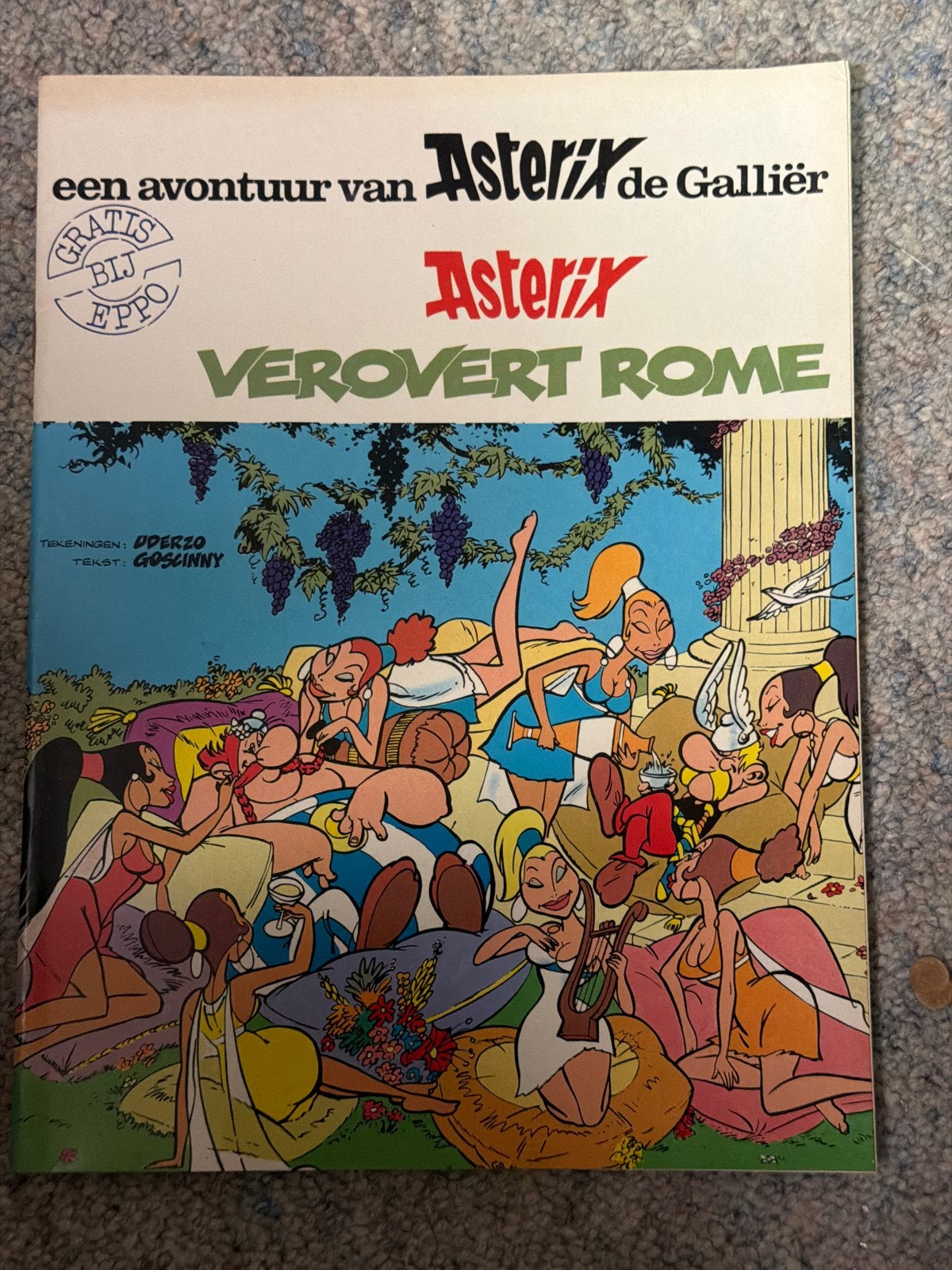 Asterix Verovert Rome - Een avontuur van Asterix de Galliër, Eén stripboek, Ophalen of Verzenden, Gelezen