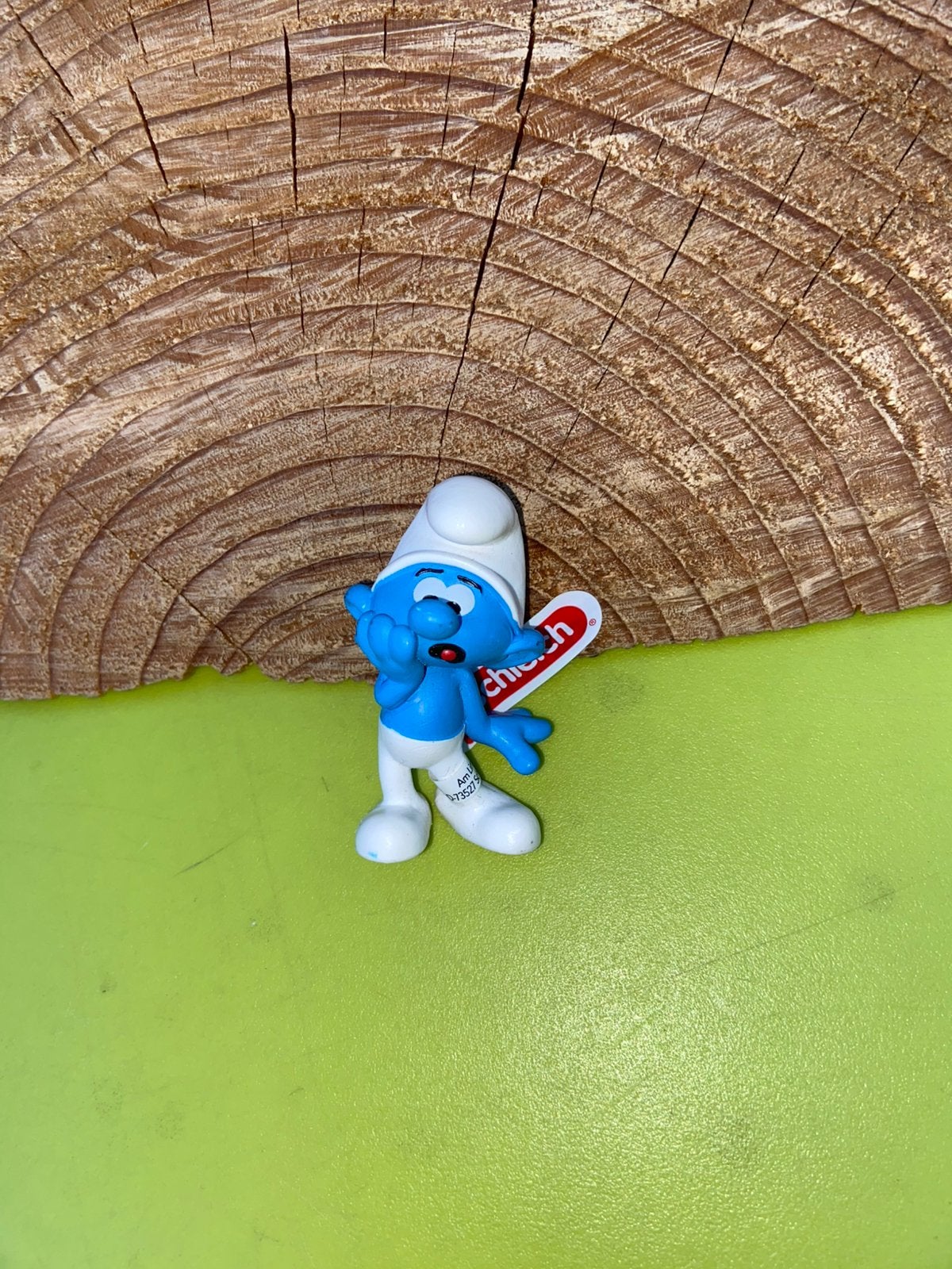 Smurfen geschrokken smurf, Verzamelen, Smurfen, Ophalen of Verzenden, Zo goed als nieuw, Verschillende Smurfen