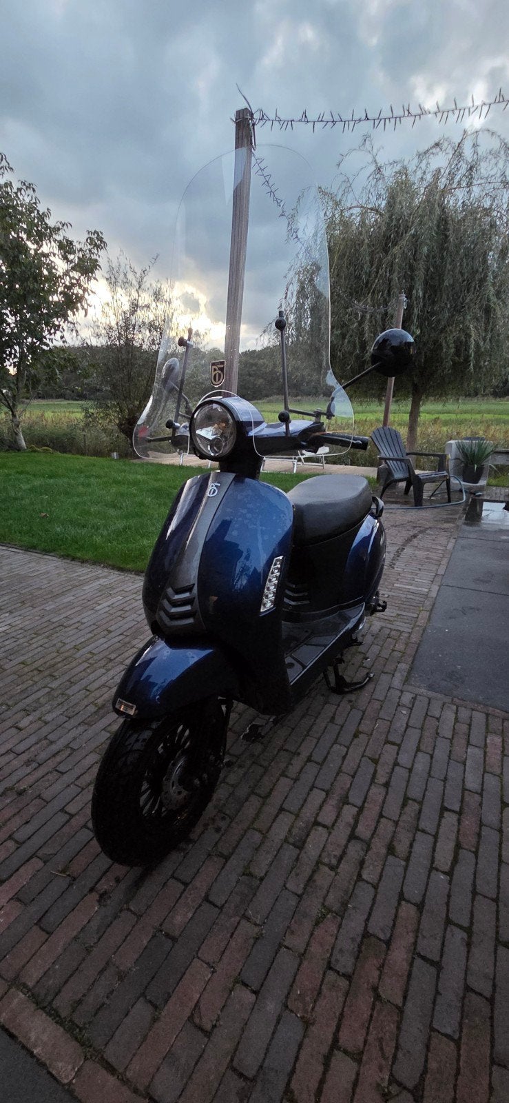 BTC Riva 2 snorscooter 2016 met windscherm, Ophalen, Zo goed als nieuw, Benzine, Overige merken