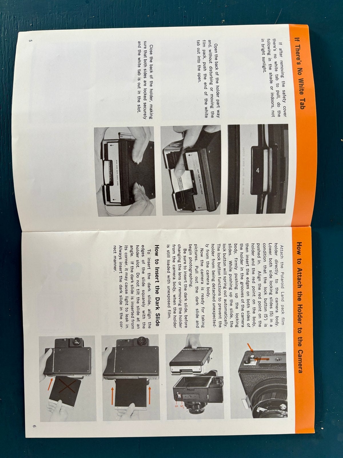 Polaroid Land Pack Film Holder Mamiya Universal Camera, Ophalen of Verzenden, Gelezen, Folder
