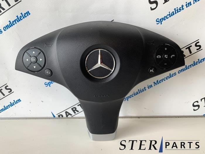 Airbag links (Stuur) van een Mercedes E-Klasse, Gebruikt, -, Ophalen of Verzenden, -