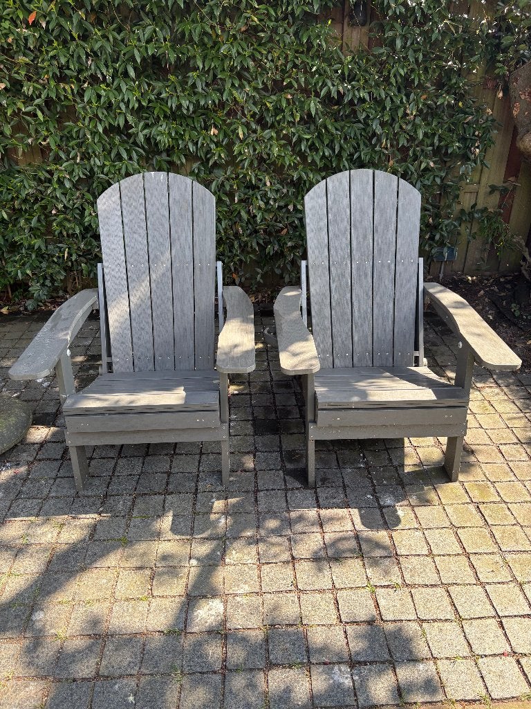 Prachtige tuinstoelen, Tuin en Terras, Tuinstoelen, Ophalen, Zo goed als nieuw, Kunststof, Verstelbaar