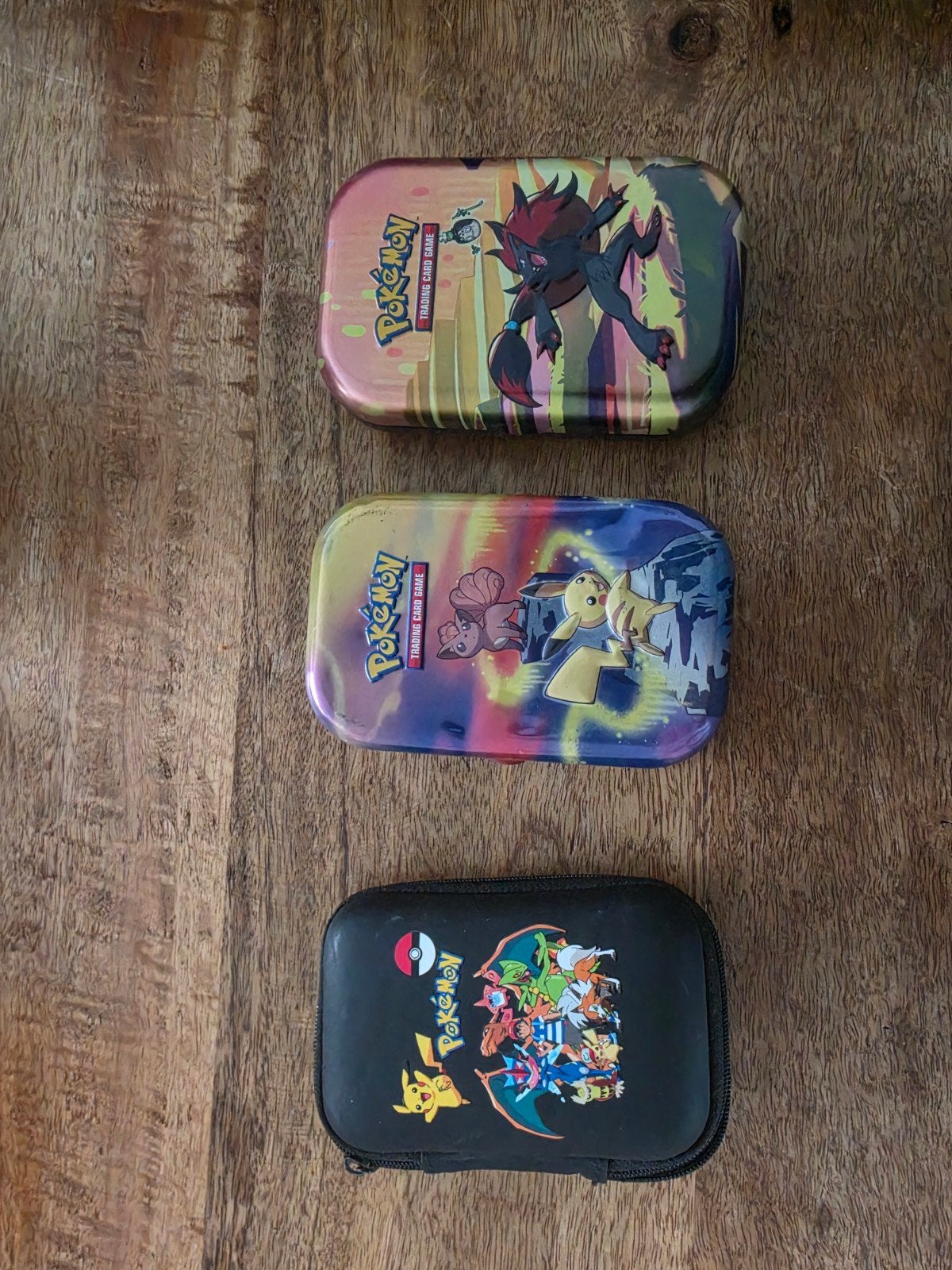 Pokémon TCG Blikken en Etui - Opslag voor Kaarten, Ophalen of Verzenden, Gebruikt, Overige typen