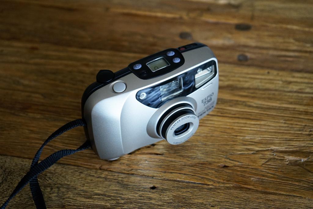 ✅ Pentax Espio 738 , Volledig Getest , 1995, Audio, Tv en Foto, Fotocamera's Analoog, Ophalen, Gebruikt, Compact, Pentax