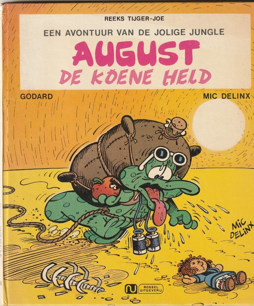 August de koene held, Eén stripboek, Ophalen of Verzenden, Gelezen