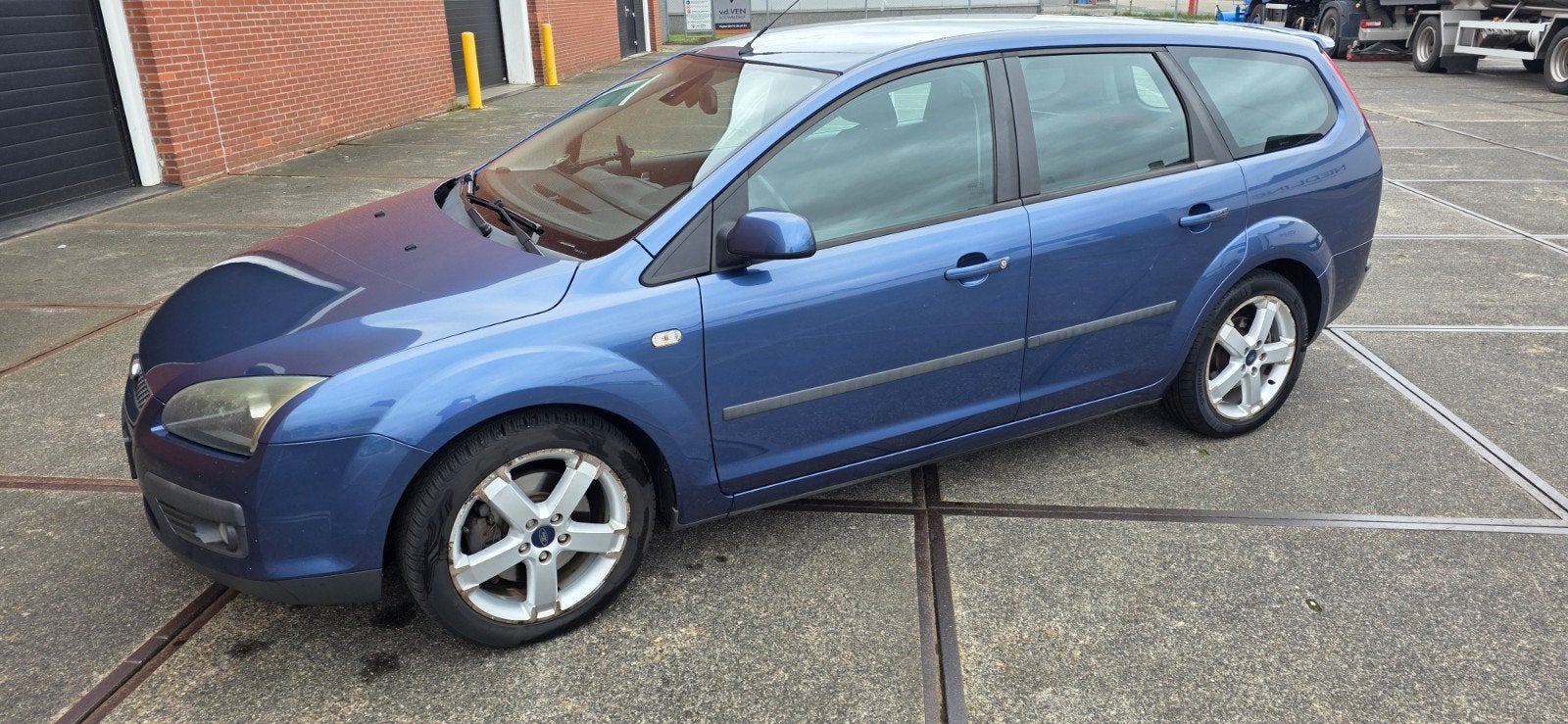 Ford Focus 2.0 107KW 145pk Wagon 2007 Grijs, Auto's, 145 pk, 4 cilinders, Stationwagon, Handgeschakeld