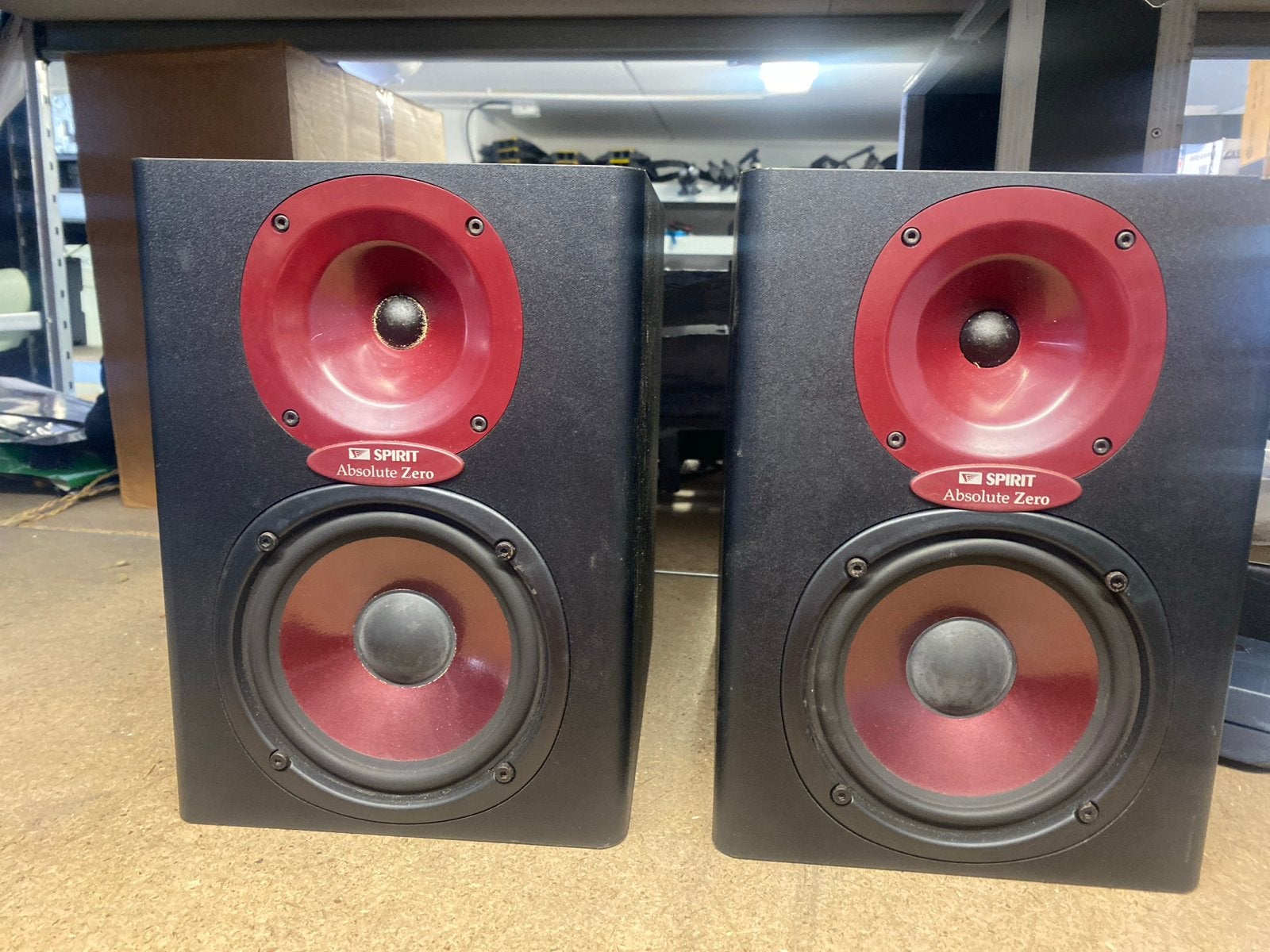 Spirit Absolute Zero Studio Monitoren (Paar), Overige merken, Gebruikt, Ophalen of Verzenden, 60 tot 120 watt