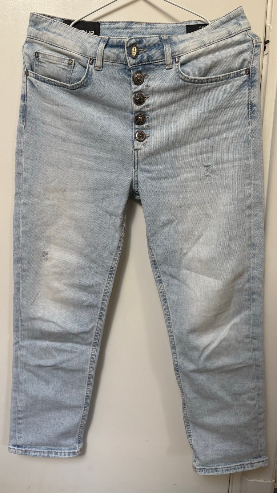 Dondup Jeans Lichtblauw Maat 25, Ophalen of Verzenden, Gedragen, Blauw, W27 (confectie 34) of kleiner