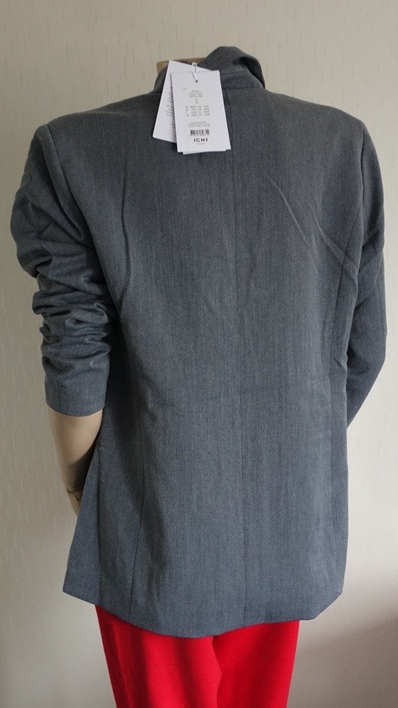 nieuw ICHI jasje grijs, Verzenden, Nieuw, Jasje, Maat 36 (S)