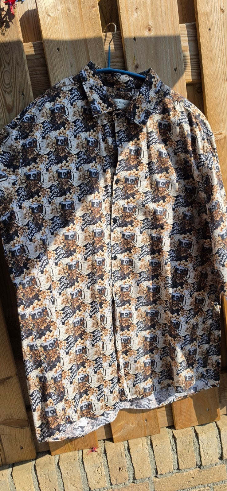 Wolff Blitz overhemd XXL (valt als XL) - Zo goed als nieuw, Meerkleurig, Ophalen of Verzenden, Overige halswijdtes, Wolff Blitz