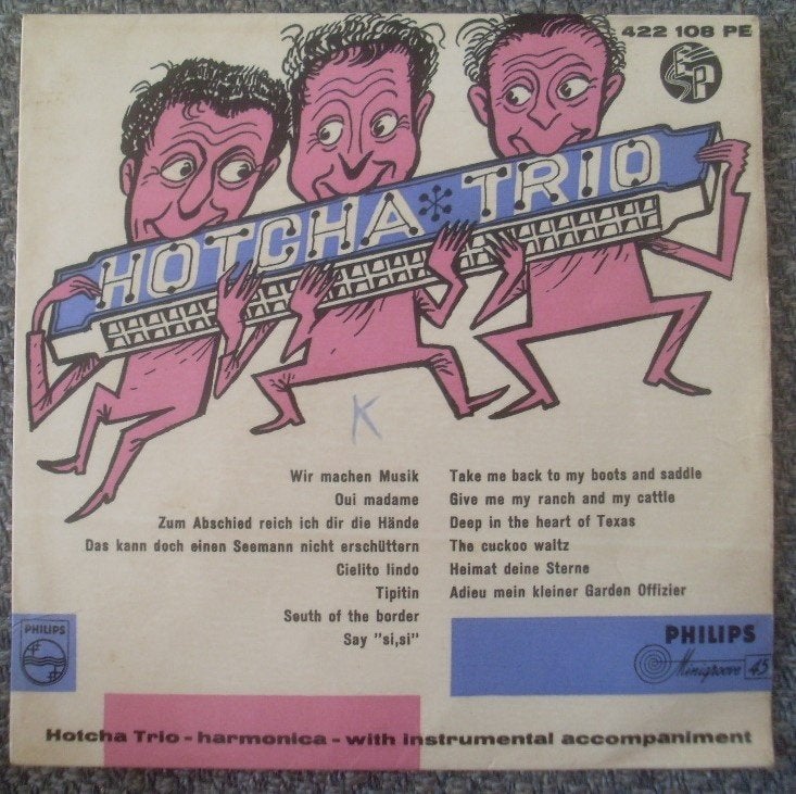 Hotcha Trio - medley no. 1 / no. 2 (7" EP), Gebruikt, 7 inch, Ophalen of Verzenden, EP