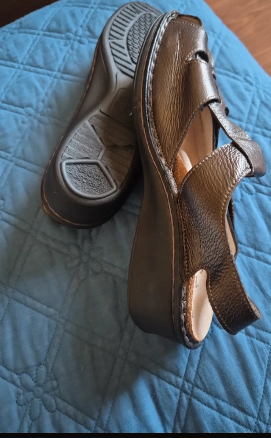 Prachtige sandalen van merk finn comfort maat 6, Bruin, Verzenden, Sandalen of Muiltjes, Zo goed als nieuw