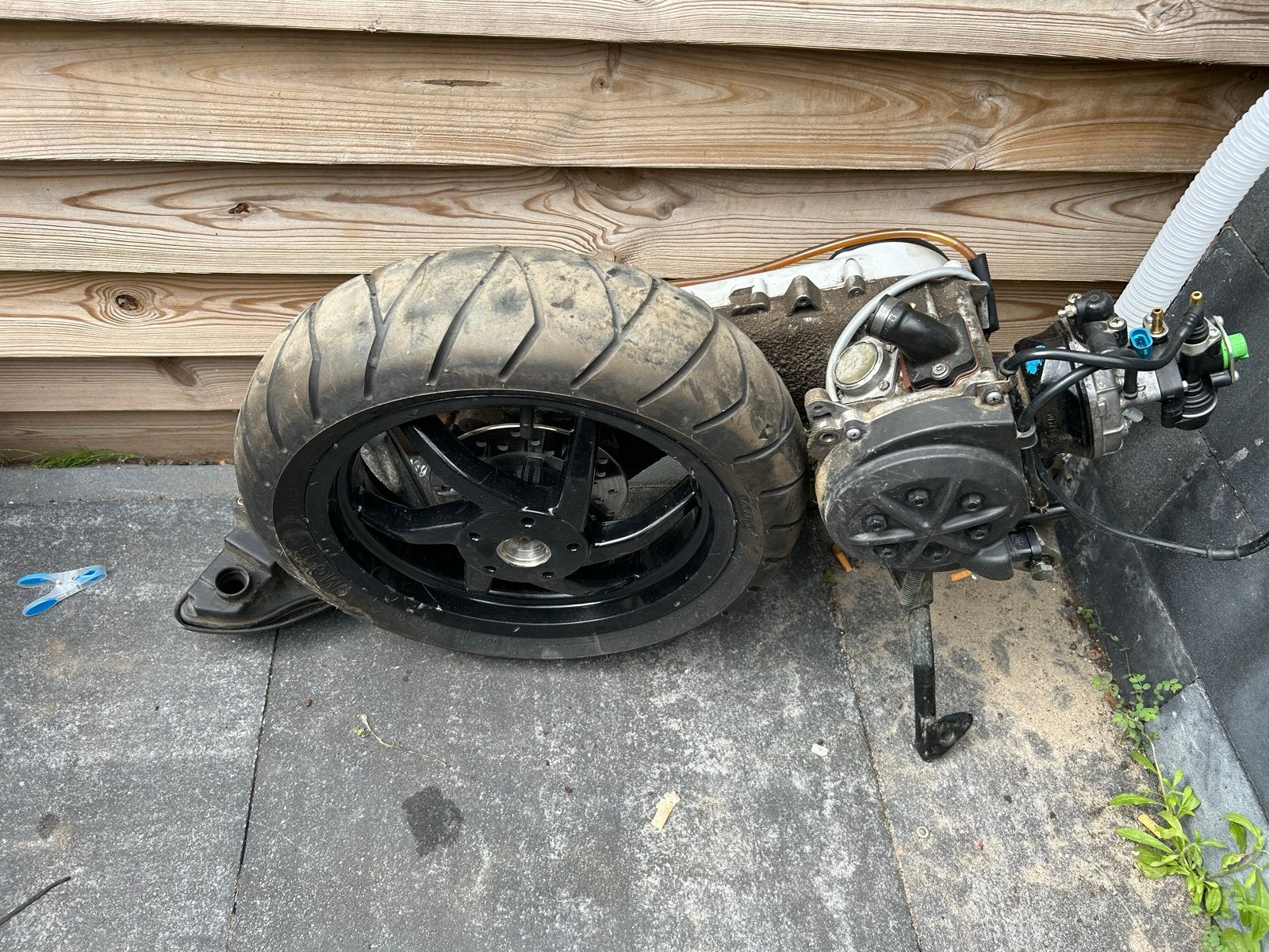 Runner motorblok met achterwiel, Ophalen of Verzenden, Gebruikt, Blok, Piaggio