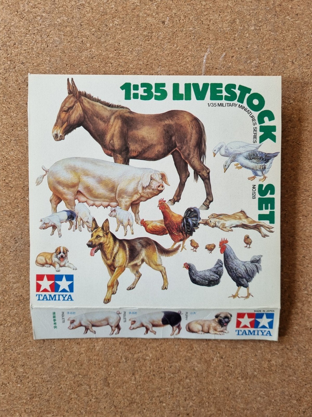 Tamiya 35128 Livestock 1;35, Ophalen of Verzenden, Tamiya, 1:35 tot 1:50, Figuur of Figuren