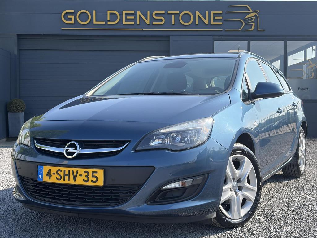 Opel Astra Sports Tourer 1.4 Turbo Anniversary Edition 1e Ei, Voorwielaandrijving, Euro 5, Stof, Gebruikt