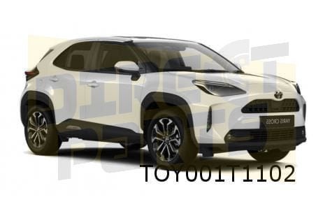 Toyota Yaris Cross voorscherm Rechts (8/21-) Origineel! 5381, -, Verzenden, -, Nieuw