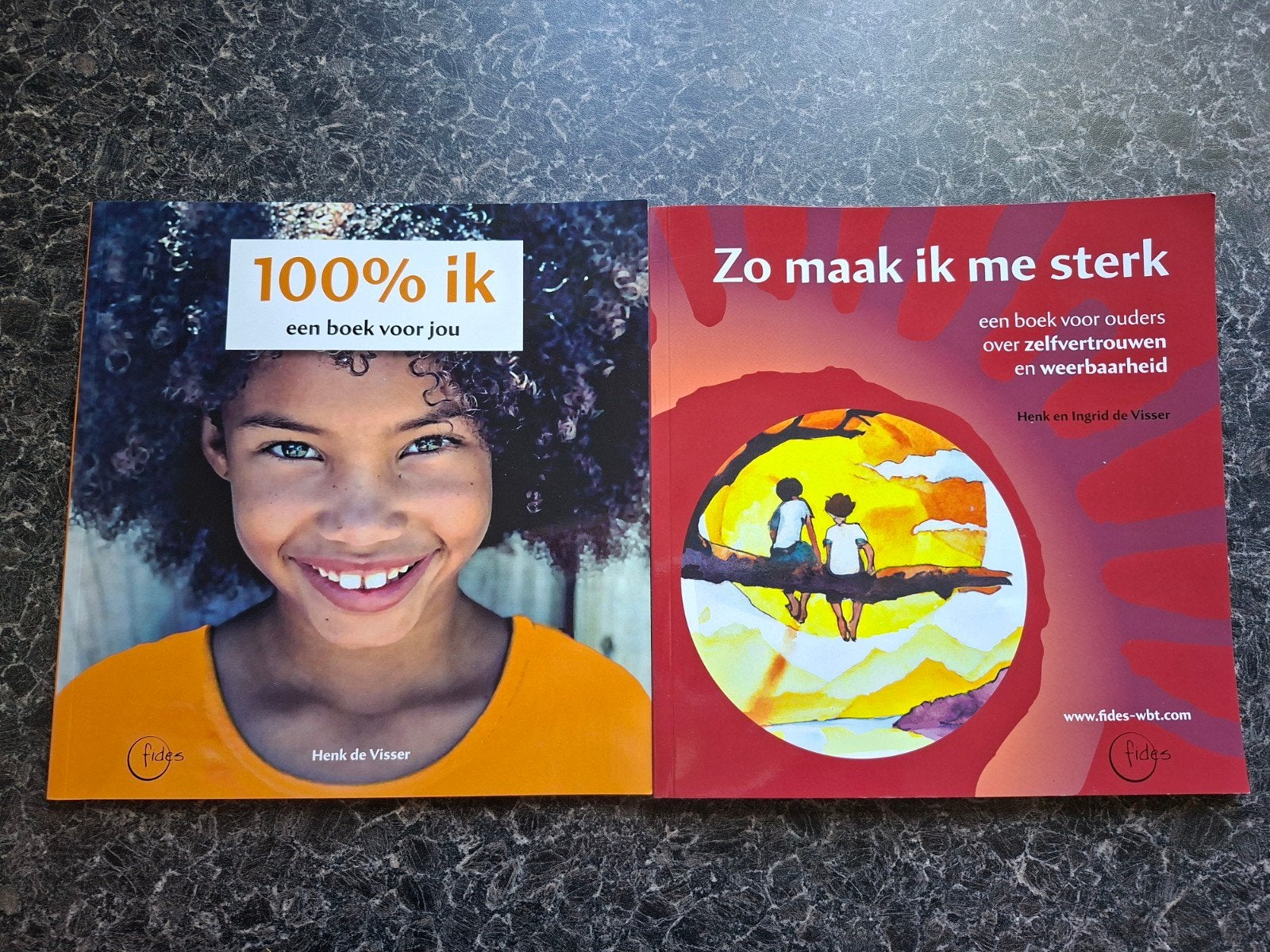 Fides boeken: 100% ik en Zo maak ik me sterk (set van 2), Boeken, Ophalen of Verzenden, Zo goed als nieuw, Heini de Visser, Non-fictie