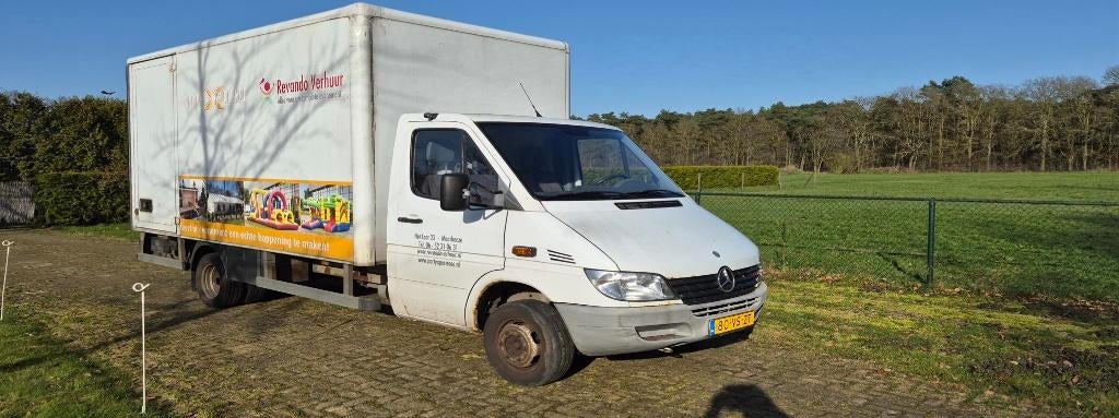 Mercedes-Benz Sprinter 408/411/413/416 Cdi/414 -m/-n 2000, Auto's, 4 cilinders, Wit, Bedrijf, Grijs