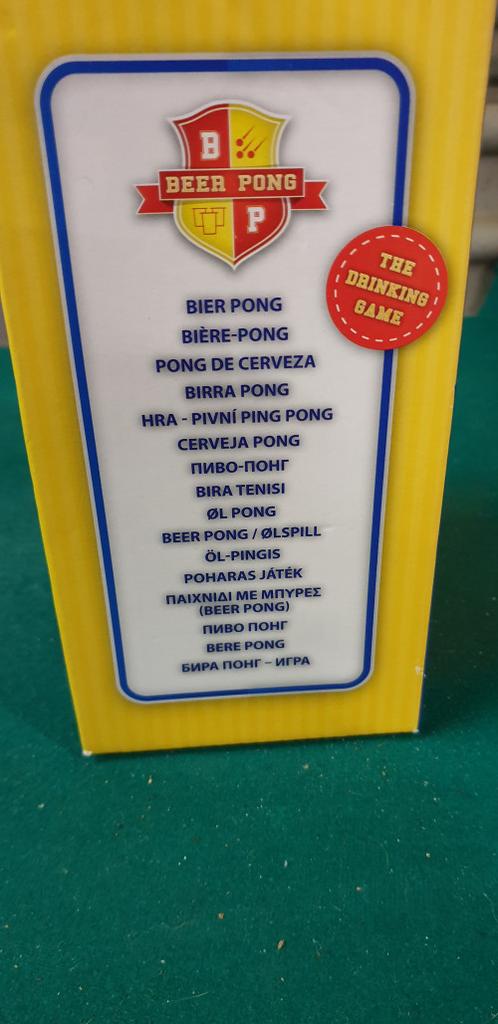 bier pong spel, Ophalen of Verzenden, 'T Olde Gre-j, Info@toldegrej.nl, Endepoelstraat 20f Didam