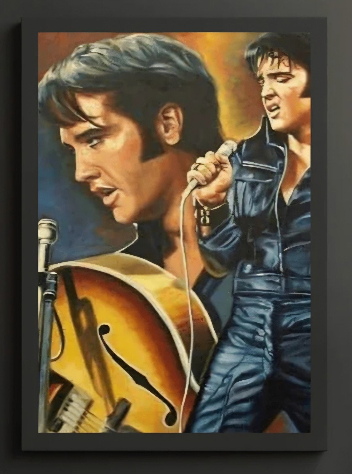 Diamond Painting Elvis Presley 50x60, Ophalen of Verzenden, Nieuw, Knutselwerk