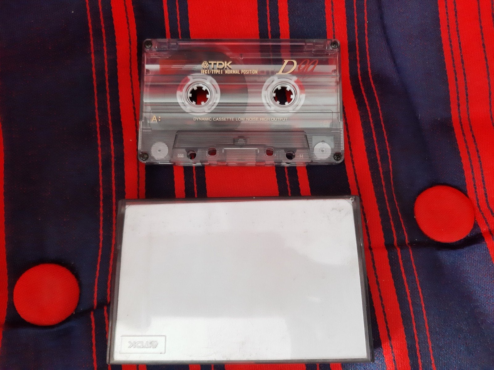 TDK D 90 Cassettebandje - Onbespeeld, Ophalen, Gebruikt, 2 t/m 25 bandjes, Overige genres