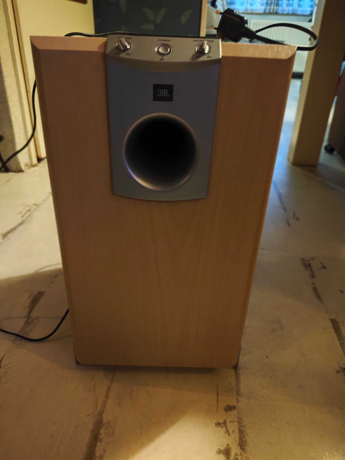 JBL SUB138 Subwoofer - Krachtige Bass voor Thuisbioscoop, Audio, Tv en Foto, Luidsprekers, Ophalen, Gebruikt, 60 tot 120 watt