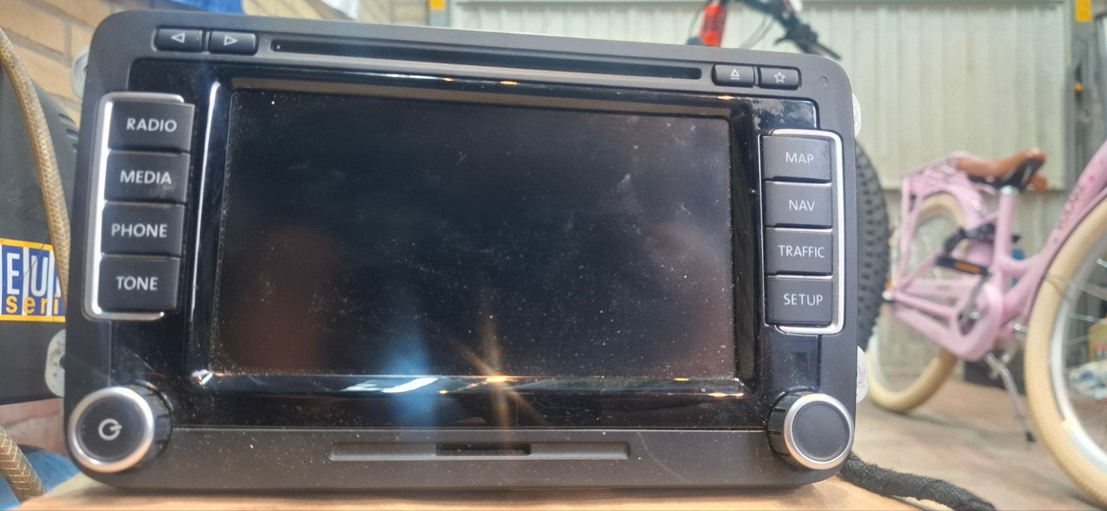 rns 510 navi met fiscus bluetooth module, Ophalen of Verzenden, Gebruikt