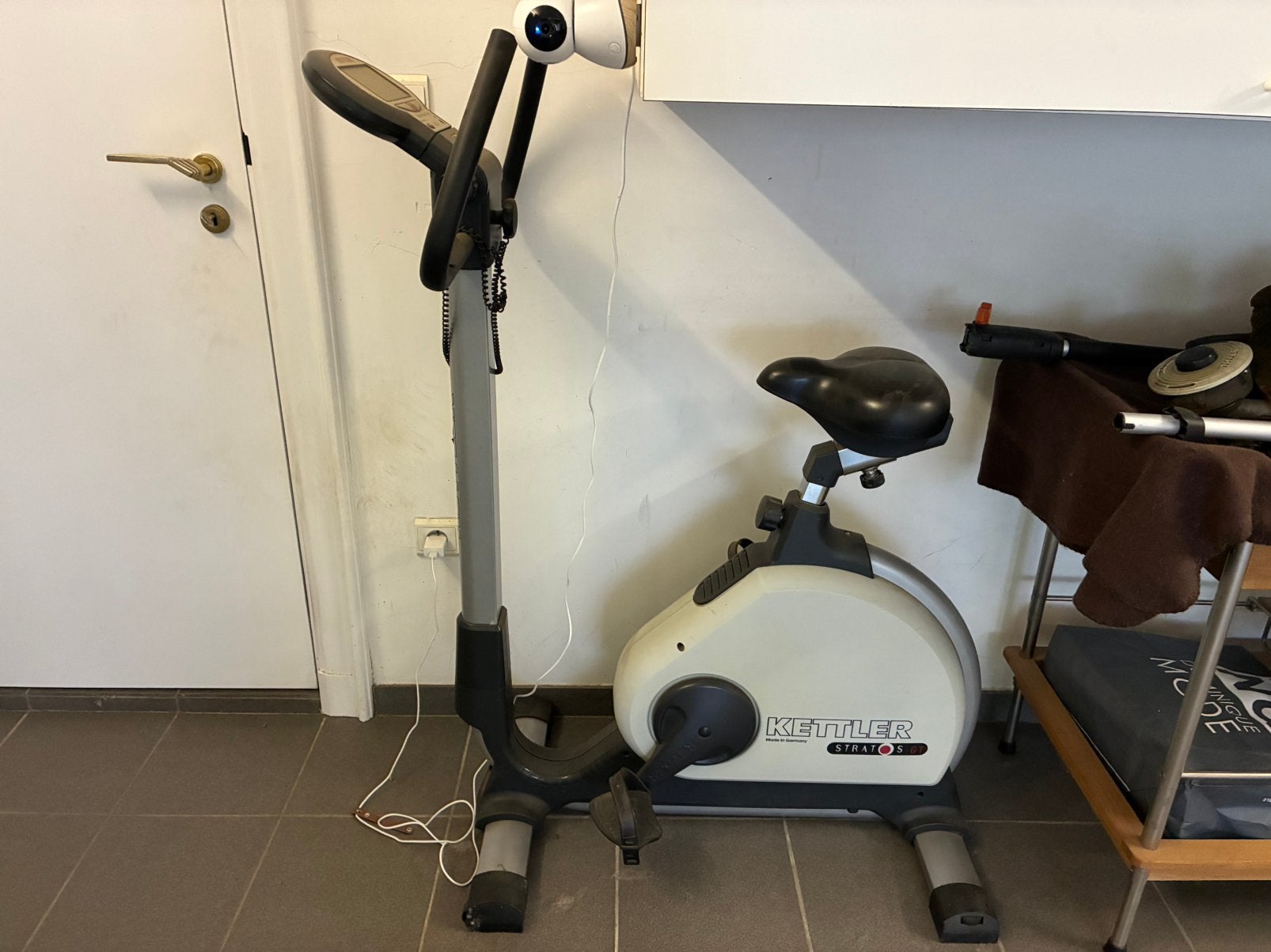 Kettler Stratos GT Hometrainer - Zo goed als nieuw, Ophalen, Zo goed als nieuw, Metaal, Benen