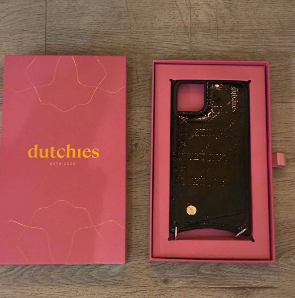 Dutchies Hoesje iPhone 11 Zwart - Stijlvolle Bescherming, Kunststof, IPhone 11, Zwart, Dutchies