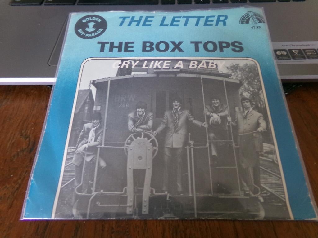 Box Tops ‎– The Letter / Cry Like A Baby -Golden Hit-Parade, Cd's en Dvd's, Vinyl Singles, Ophalen of Verzenden, 1960 - 1969, Gebruikt