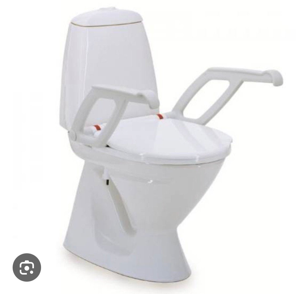 Aquatec 90000 Toiletverhoger - wc-bril met armleuningen, Ophalen of Verzenden, Gebruikt