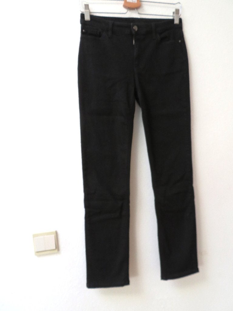 H41 EMPORO ARMANI jeans broek zwart maat 28 = 36, Zwart, Emporo Armani, Ophalen of Verzenden, Zo goed als nieuw