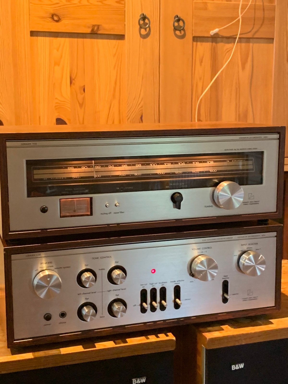 Te koop een Luxman L-30 en T-34 set., Ophalen, Gebruikt, Overige merken, Losse componenten