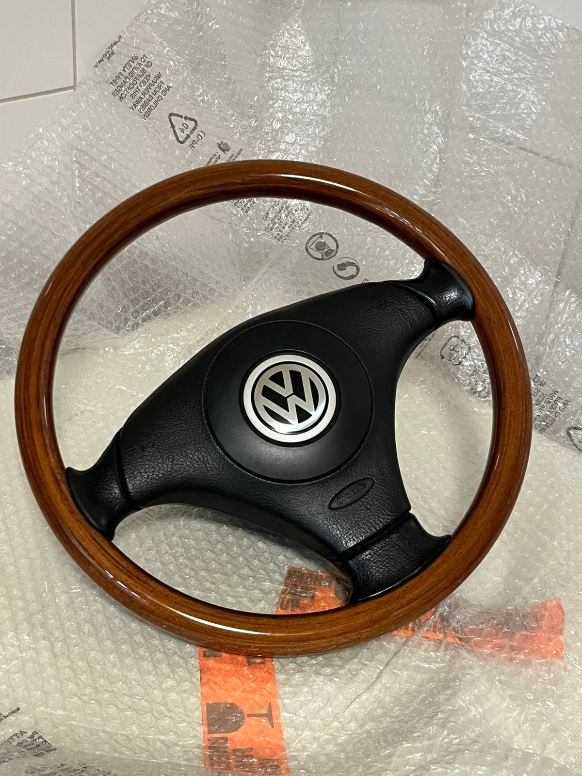 Volkswagen golf cabrio houten stuur, Auto-onderdelen, Volkswagen, Ophalen of Verzenden, Vw, Vw