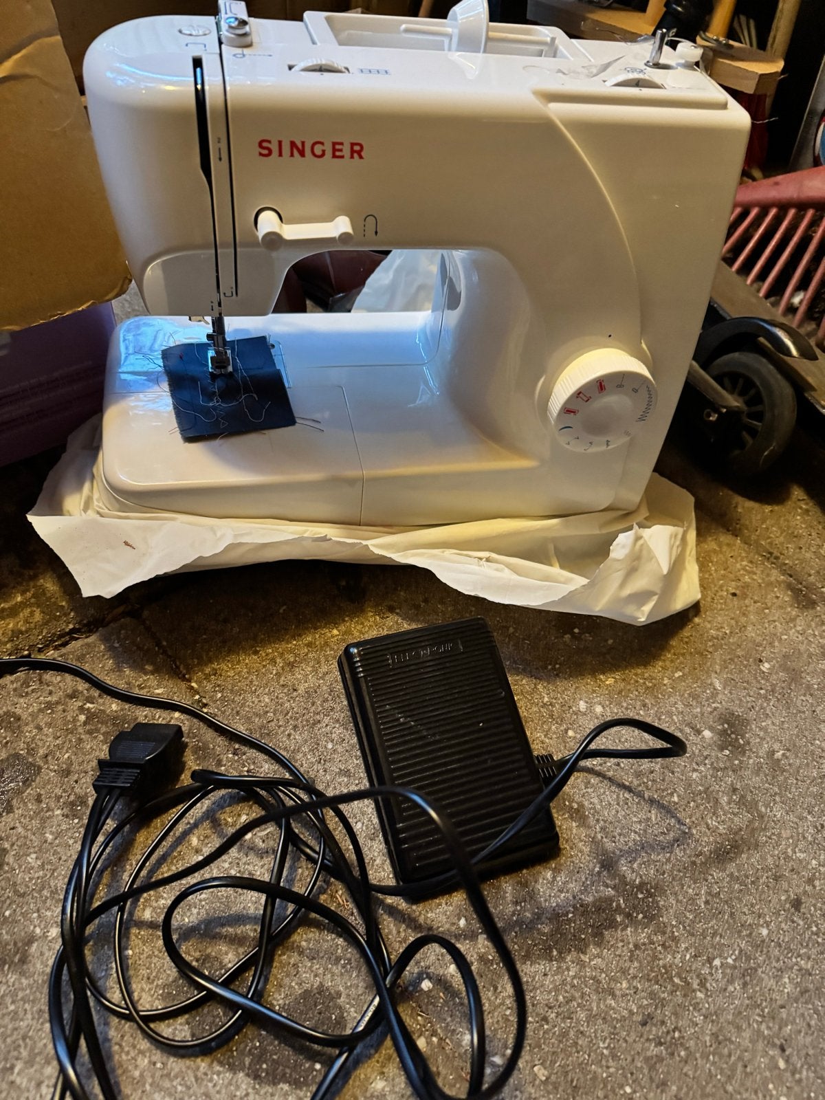 Singer 1507 Naaimachine - Zo goed als nieuw, Ophalen, Zo goed als nieuw, Naaimachine, Singer