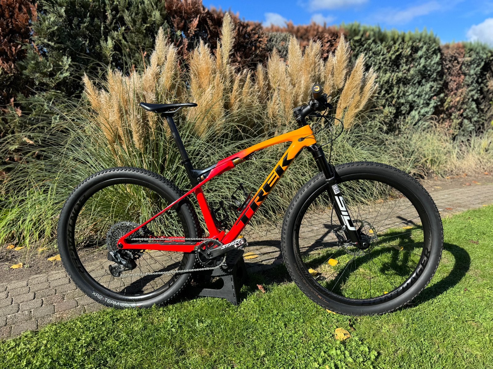 Trek Supercaliber GX 9.8 AXS 2021 | Maat L | top staat, Ophalen, Zo goed als nieuw, Schijfrem, Trek