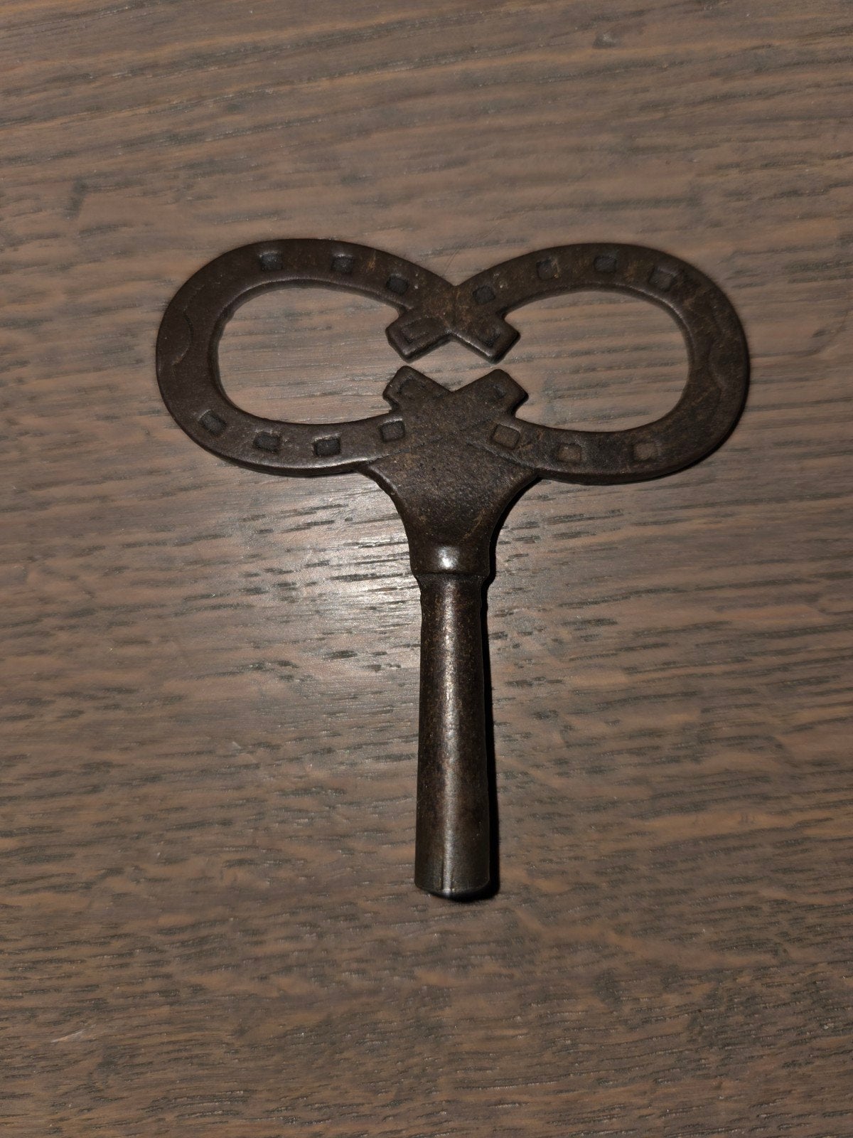 Antieke Kloksleutel - Uniek Hoefijzer Design, Ophalen of Verzenden